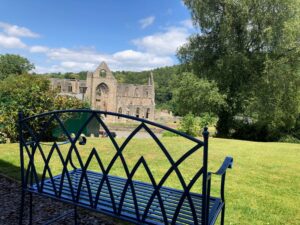 Tintern Abbey viewed from Tintern Abbey Cottage